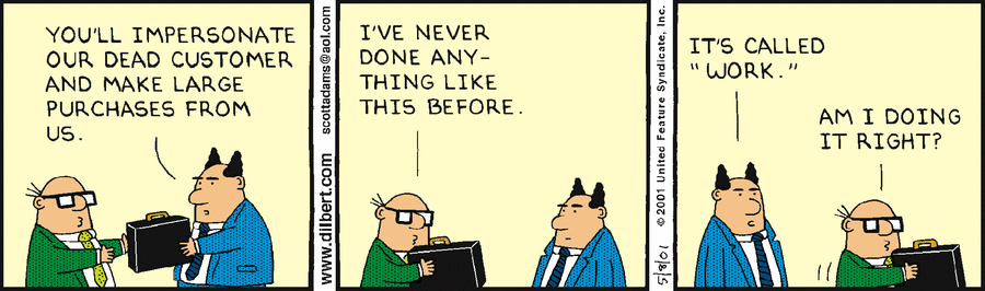 Dilbert Cartoon